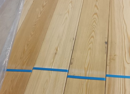 Deska tarasowa Modrzew DAHURSKI 145 x 27 klasa A/B, dwustronnie gładka